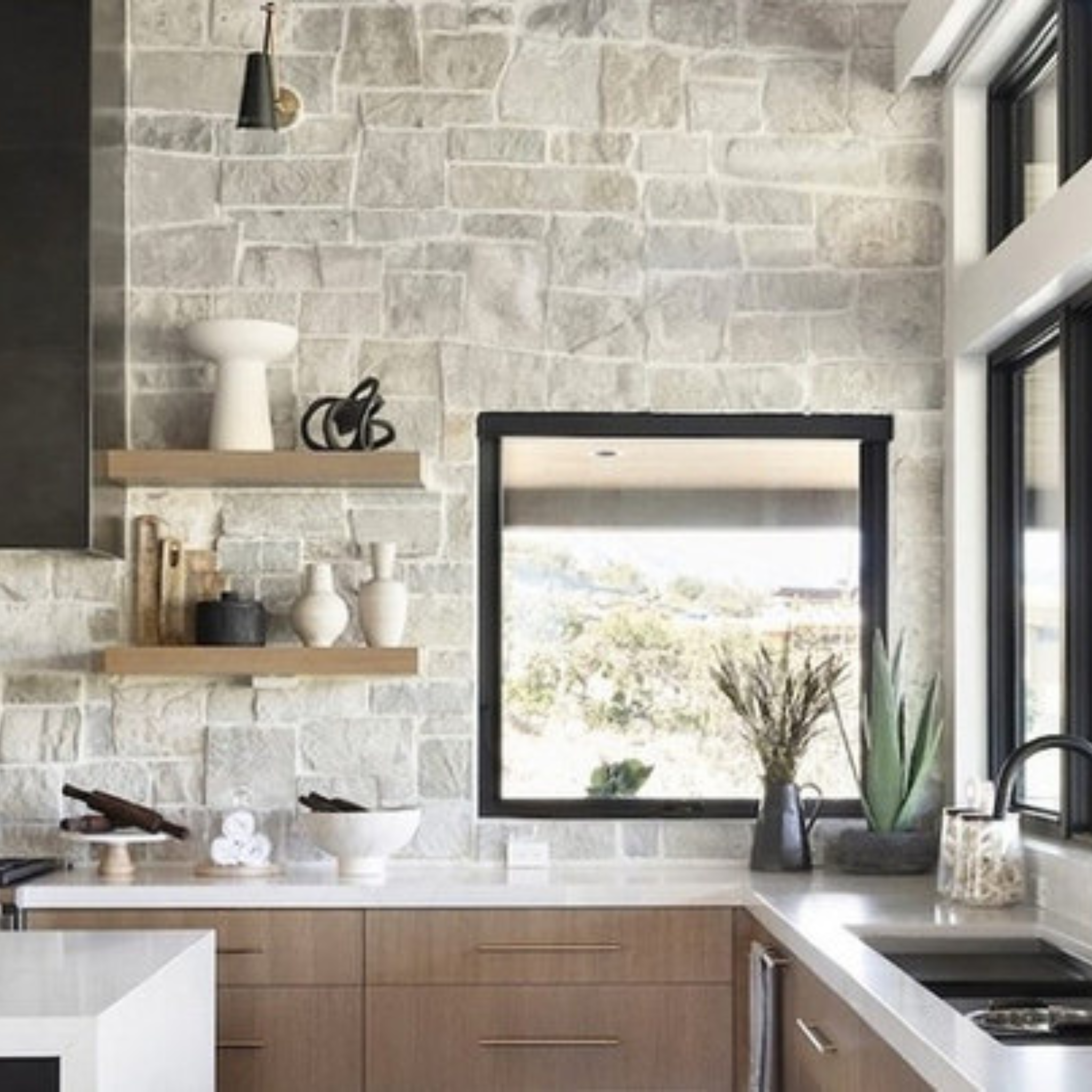 Aspen Ashlar Stone Cladding