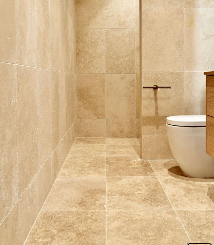 Canvas Cross Cut Travertine Pavers
