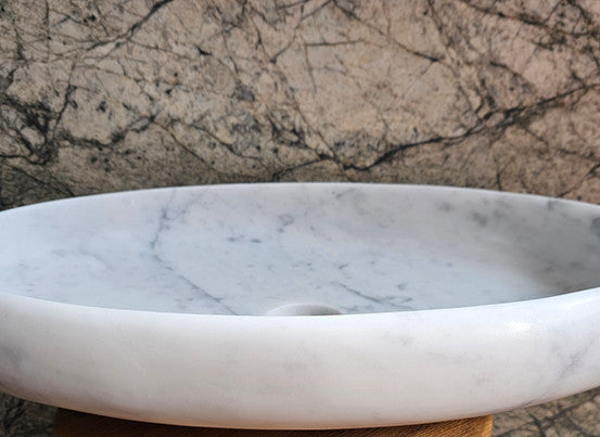 Carrara Spoon Basin - The Stone Men