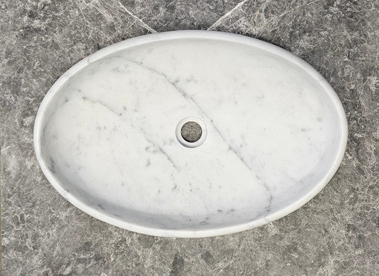 Carrara Spoon Basin - The Stone Men