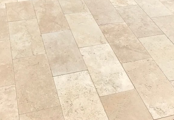 Canvas Cross Cut Travertine Tile