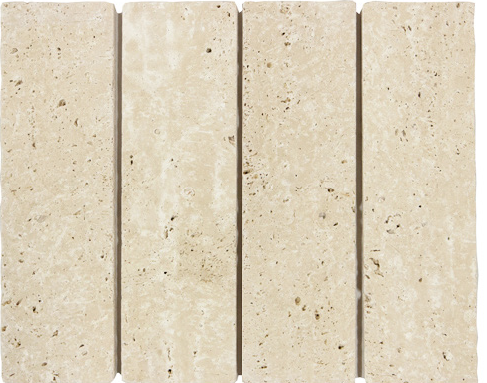 Canvas Cross Cut Travertine Tile