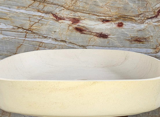 Soho Mocha Crema Basin - The Stone Men