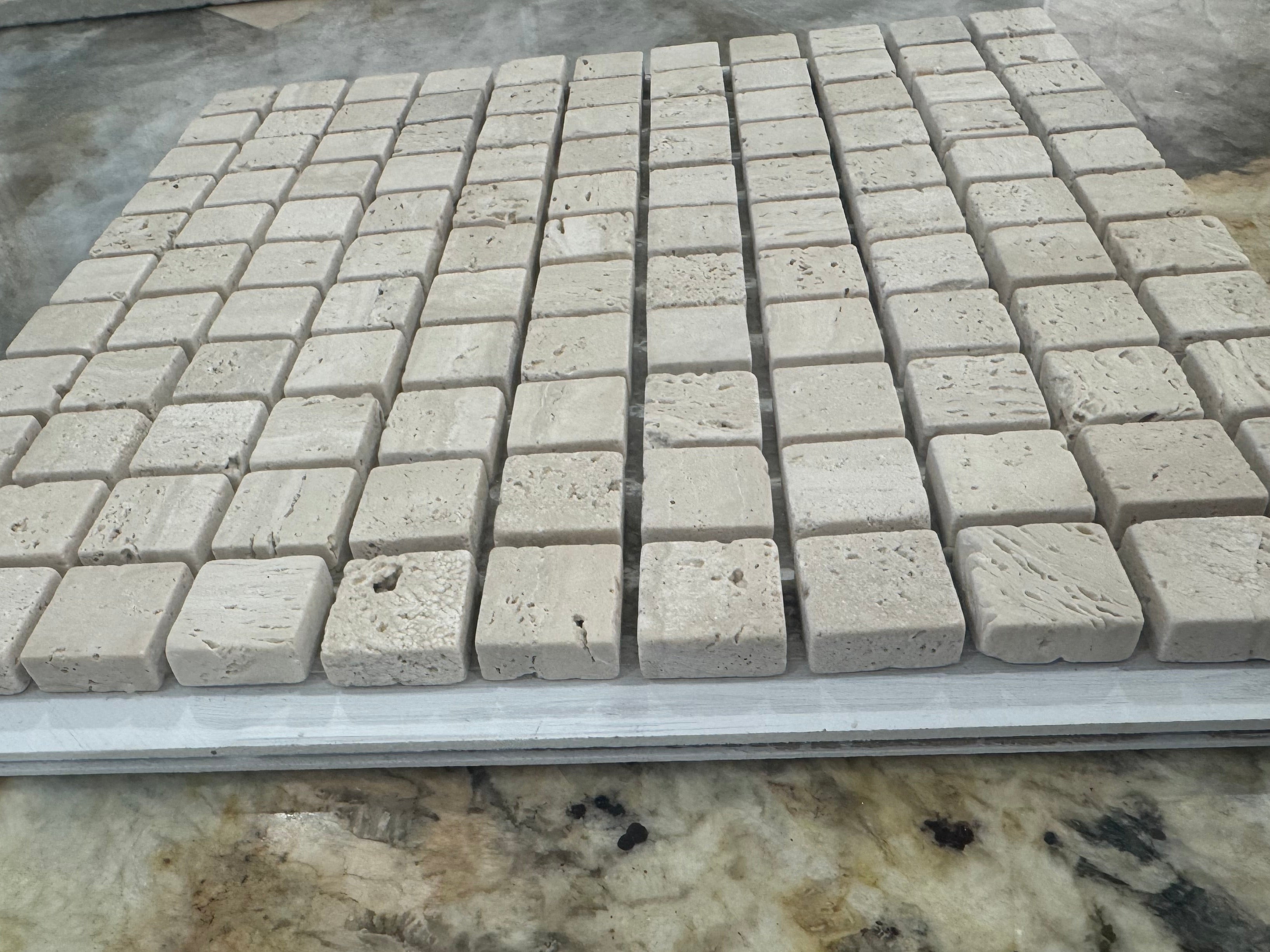 Romano Travertine Mosaics