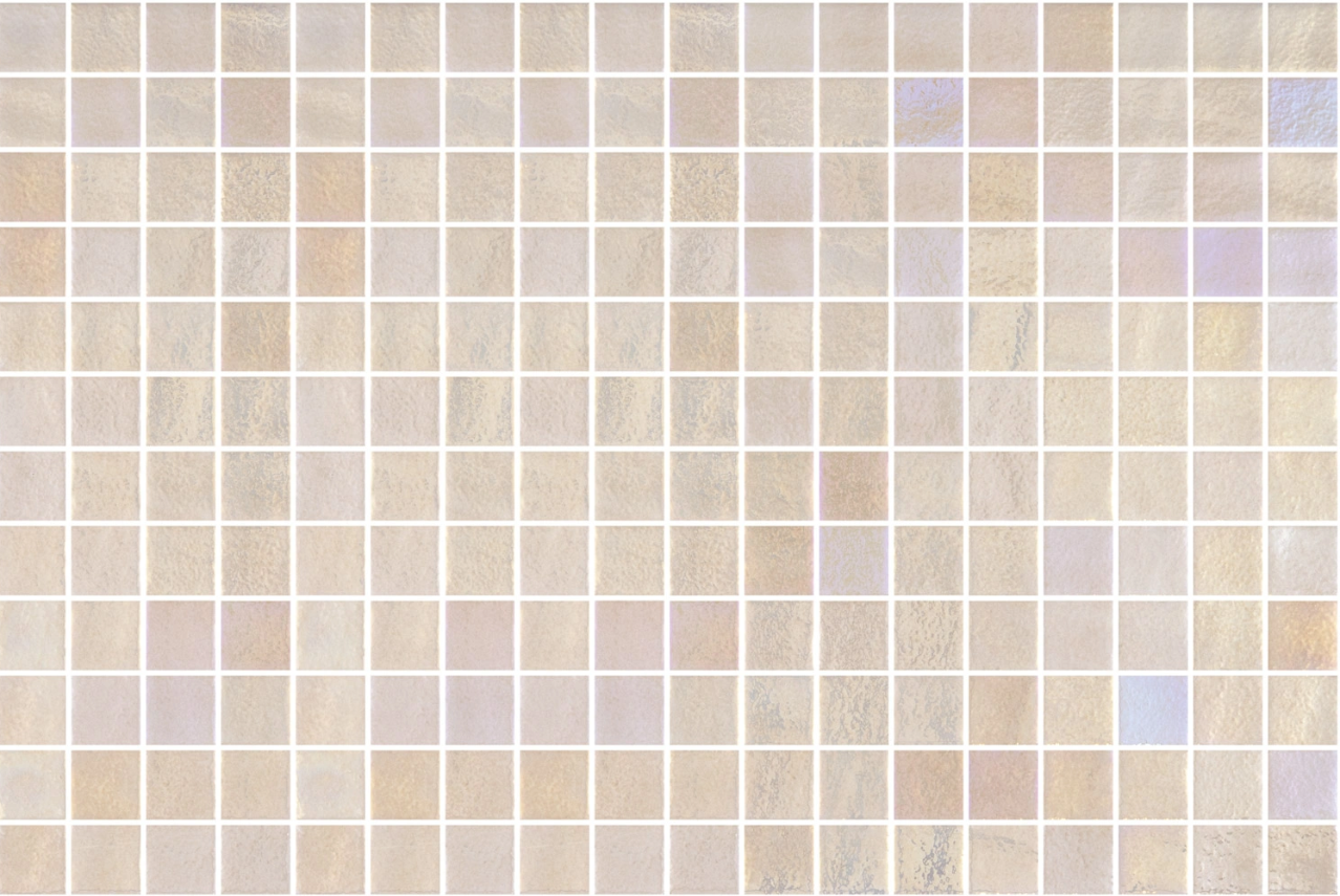 Dune opalescent glass mosaic - 25mm gloss beige | The Stonemen