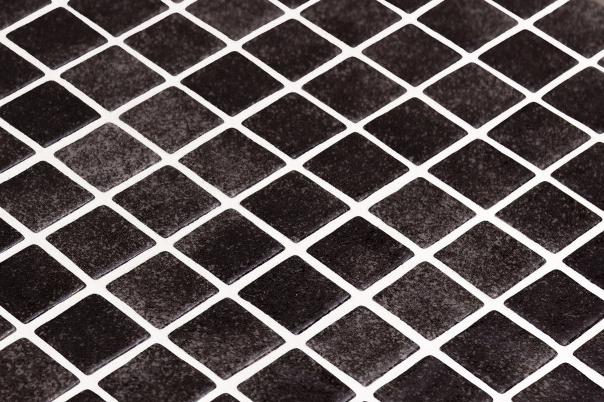Ink glass mosaic close up - 25mm gloss | The Stonemen
