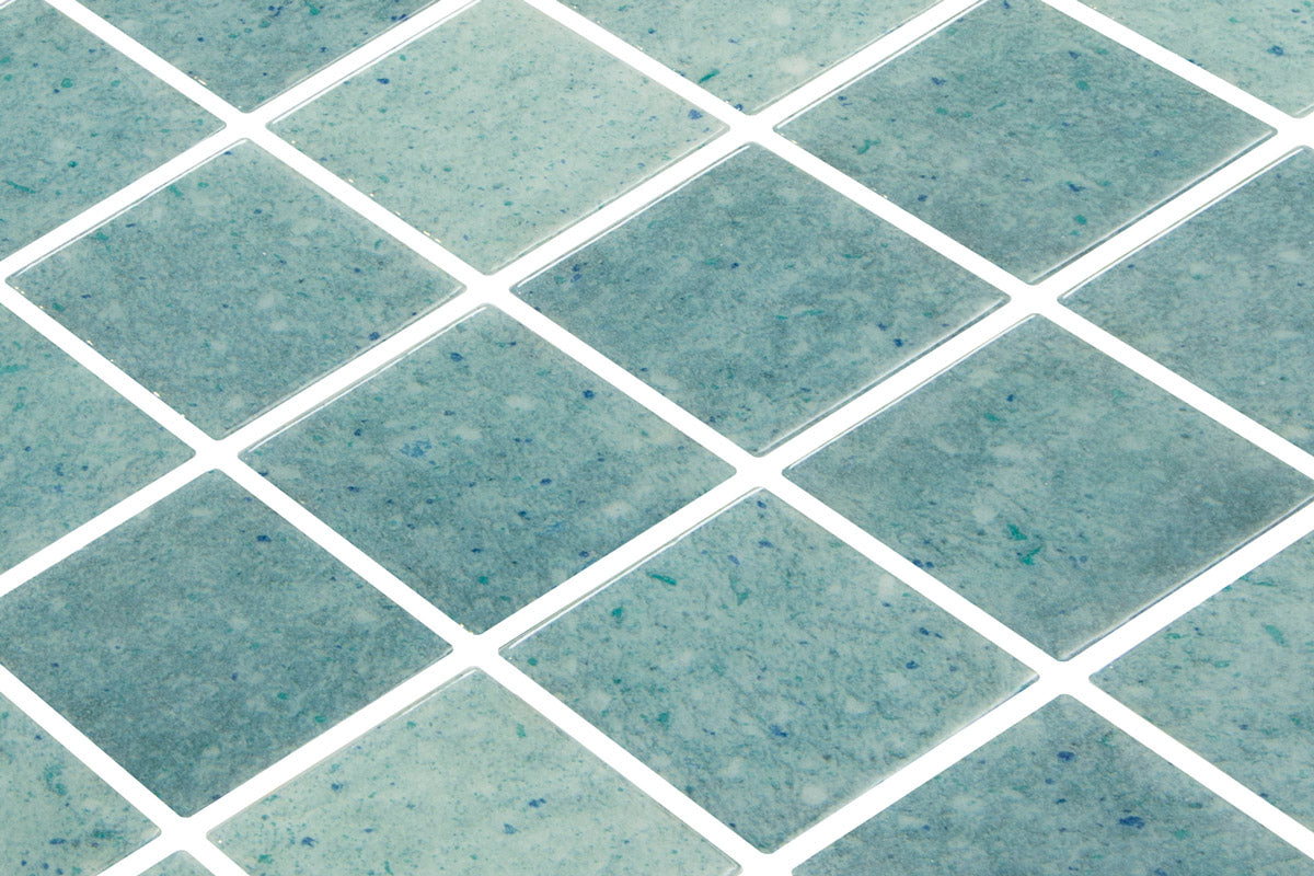 Jade 50 glass mosaic close up | The Stonemen