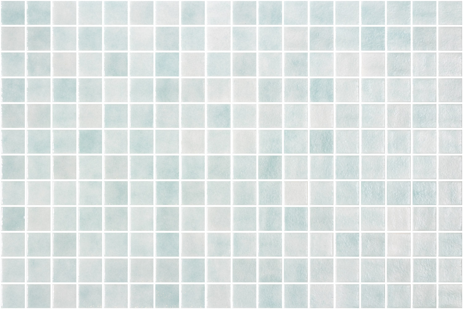Seagrass glass mosaic - 25mm gloss green | The Stonemen