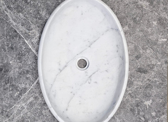 Carrara Spoon Basin - The Stone Men
