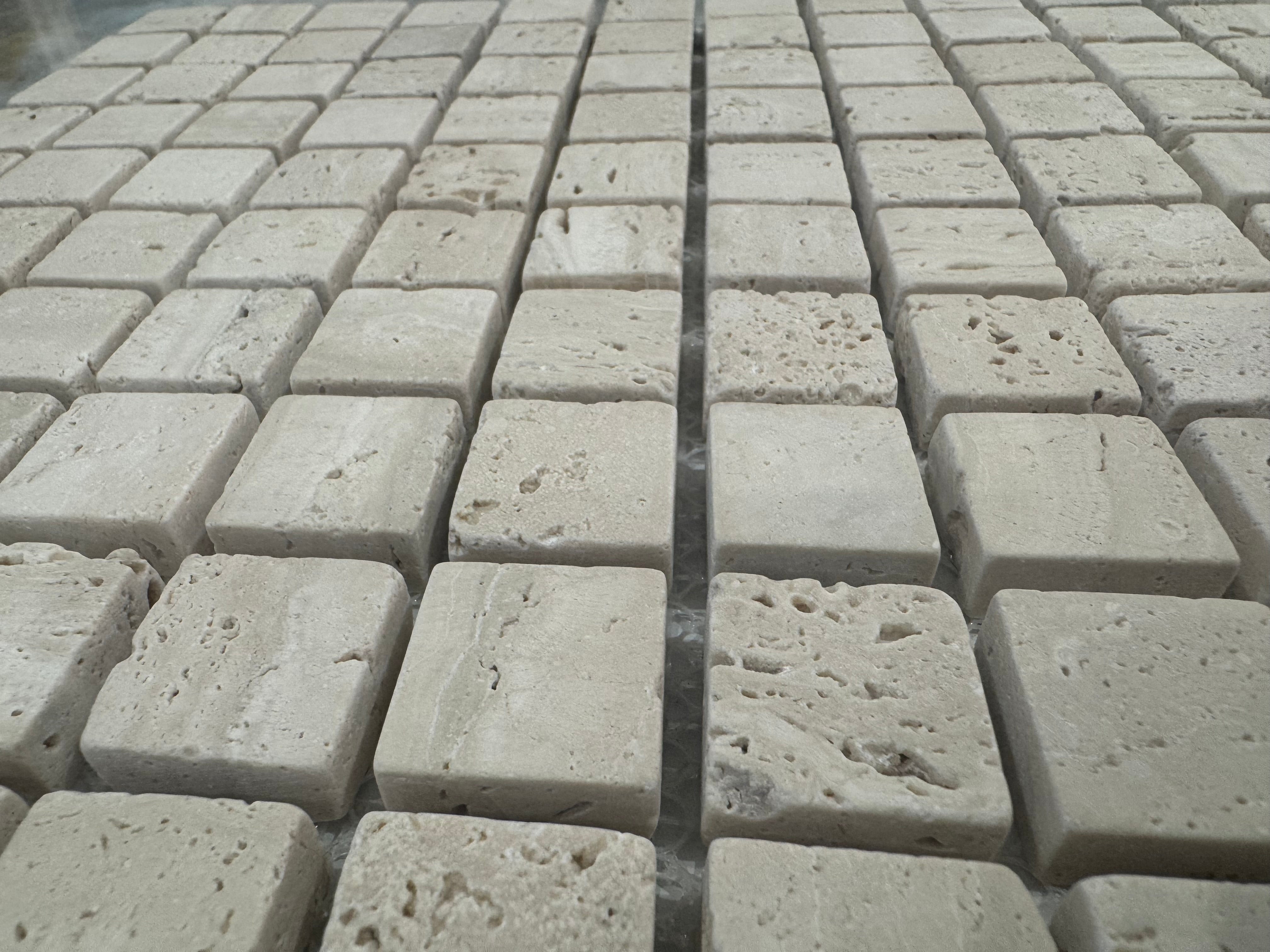 Romano Travertine Mosaics