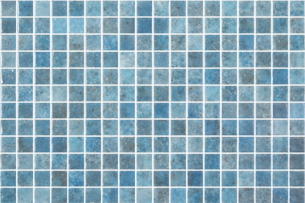 Abyss 25 glass mosaic - 25mm matte cobalt blue | The Stonemen