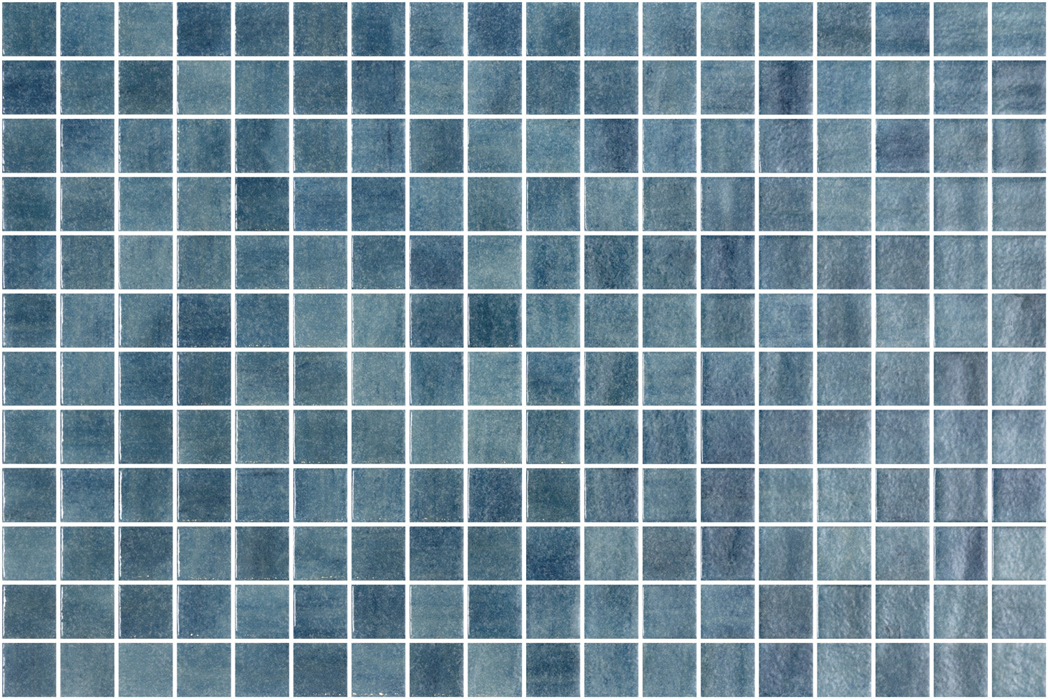 Lagoon glass mosaic - 25mm gloss turquoise | The Stonemen