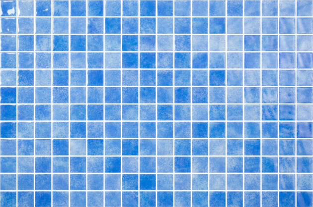 Skye glass mosaic - 25mm gloss dark blue | The Stonemen