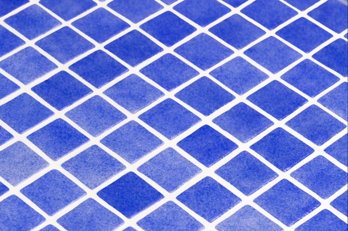 Skye glass mosaic installed | The Stonemen