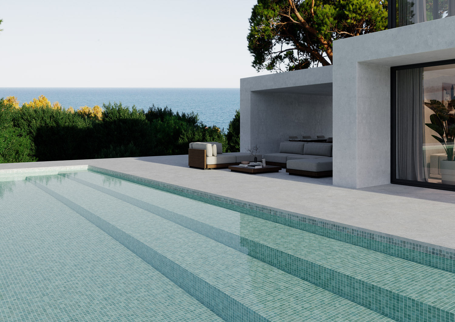 Willow 25 glass mosaic close up | The Stonemen